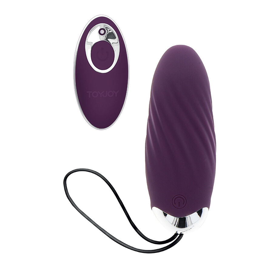 TOYJOY - HAPPINESS KNOCK KNOCK EGGSTAVAGANT VIBRATOR mit Fernbedienung Lila