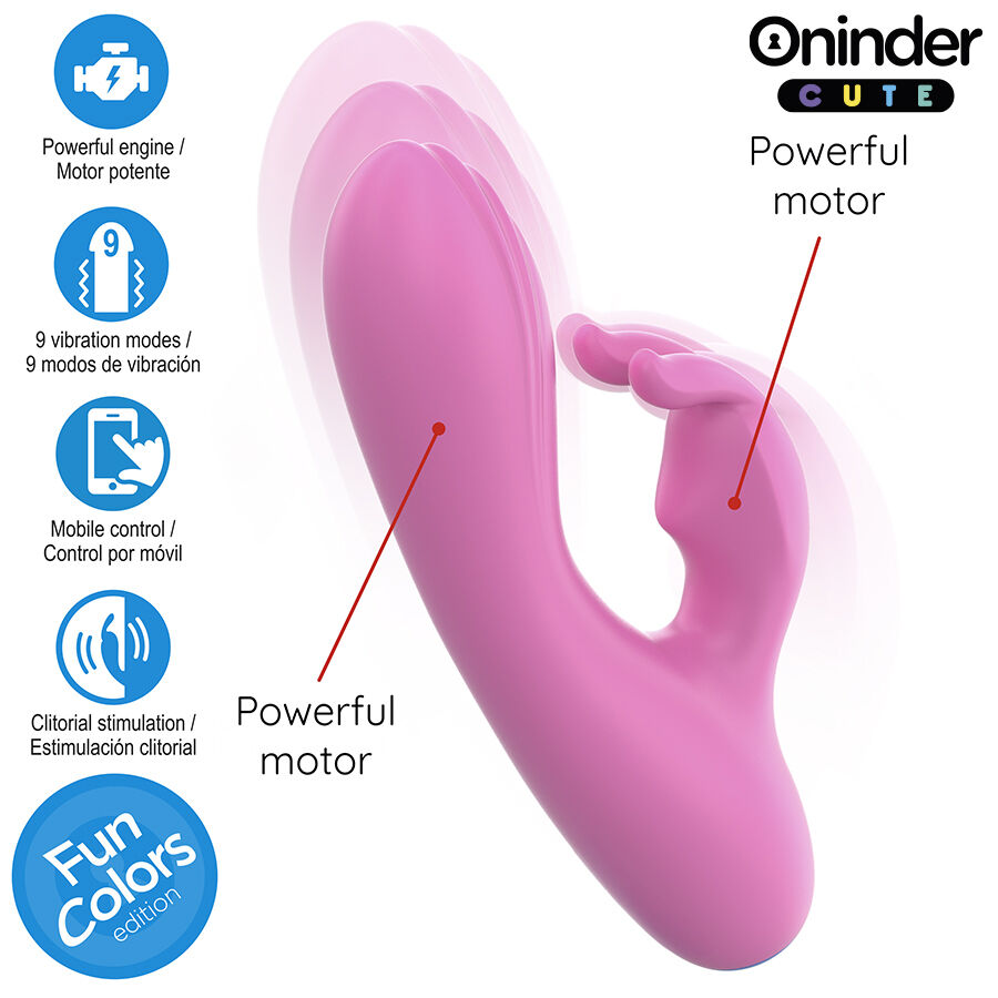 ONINDER CUTE - LOVE BUNNY VIBRATOR G-SPOT KLITORIS - KOSTENLOSE WELTWEITE APP
