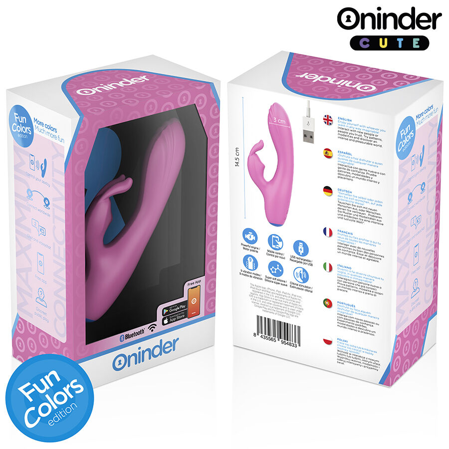 ONINDER CUTE - LOVE BUNNY VIBRATOR G-SPOT KLITORIS - KOSTENLOSE WELTWEITE APP