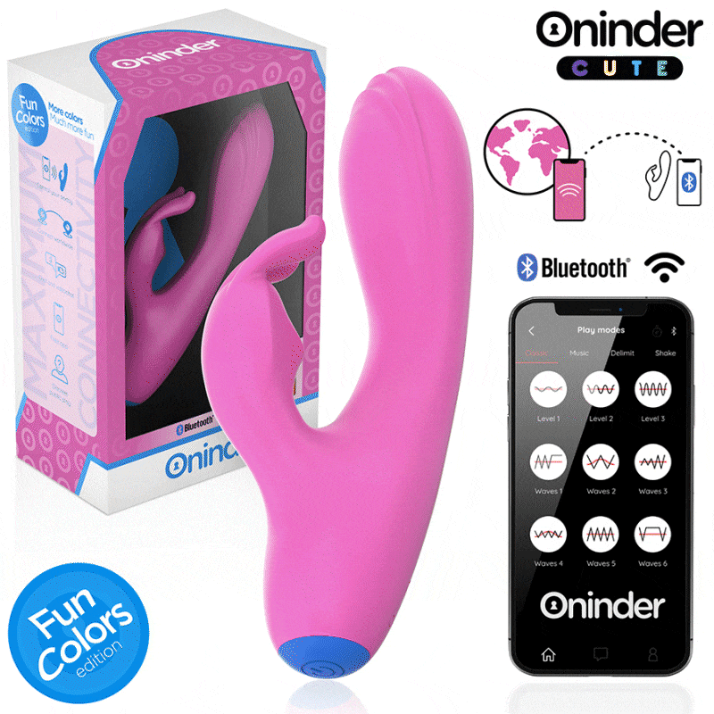 ONINDER CUTE - LOVE BUNNY VIBRATOR G-SPOT KLITORIS - KOSTENLOSE WELTWEITE APP