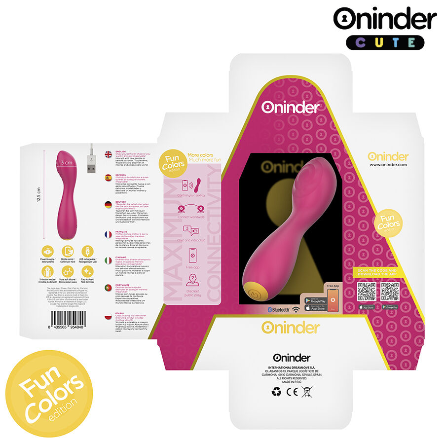 ONINDER CUTE - LOVE BUDDY MASTER G-SPOT VIBRATOR - KOSTENLOSE WELTWEITE APP