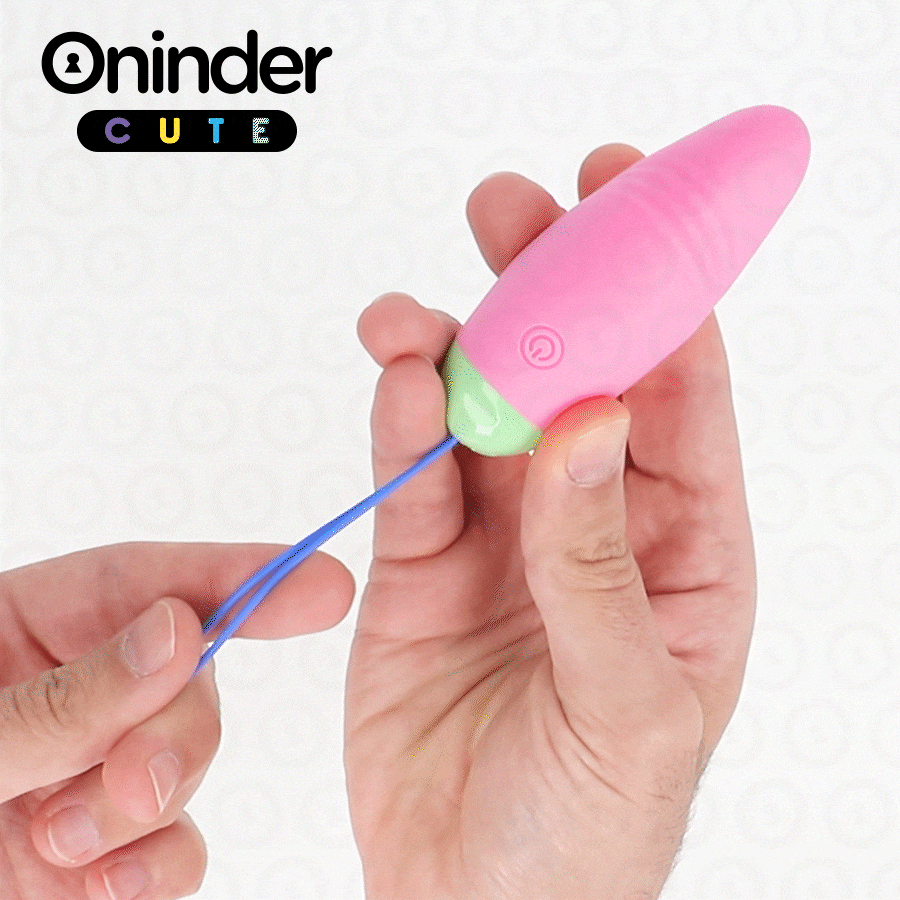 ONINDER CUTE - LIEBE UND VERGNÜGEN: 360° Vibrations- und Rotations-Silikon-Ei – Kostenlose weltweite App
