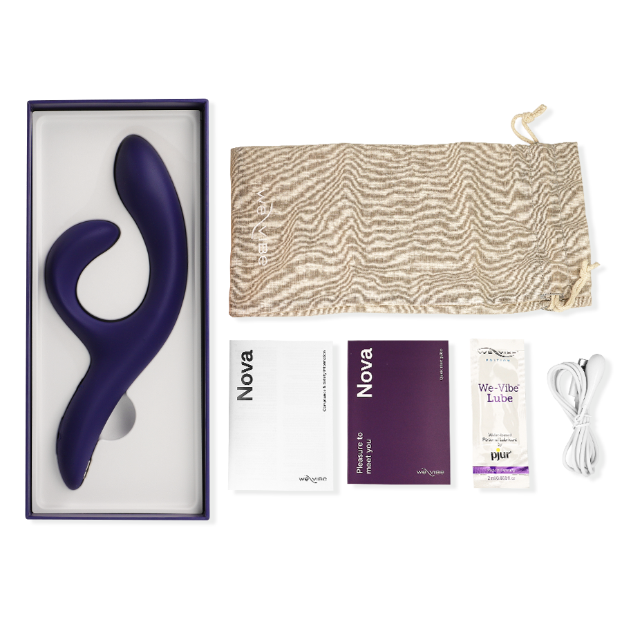 WE-VIBE - NOVA 3 RABBIT VIBRATOR Mitternachtsblau