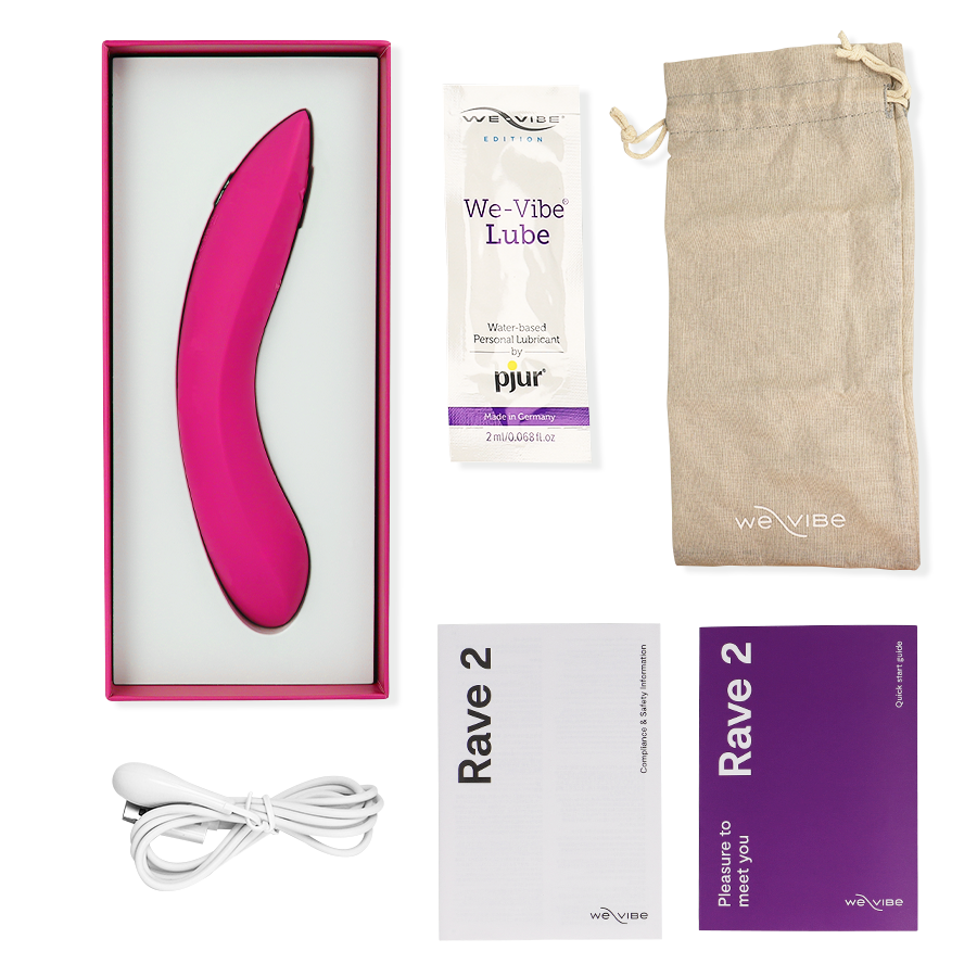 WE-VIBE - RAVE 2 G-Punkt-Vibrator Rosa