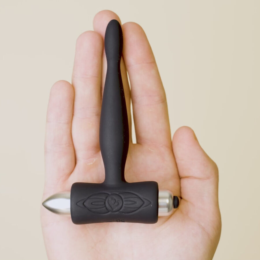 ROCKS-OFF - PETITE SENSATIONS TEAZER ANALPLUG VIBRATOR SCHWARZ