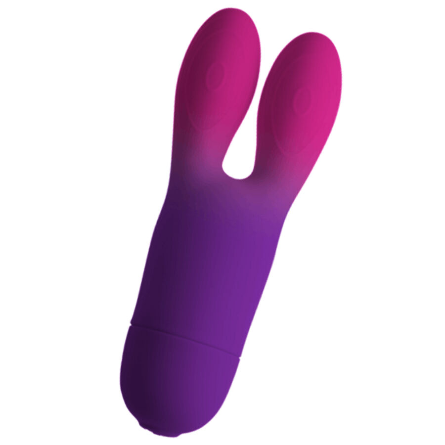 ROCKS-OFF - GLO-GIRL BUNNY LILA flexibler Vibrator