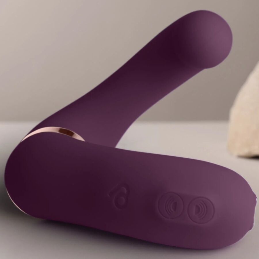 ROCKS-OFF - GEMINI DUAL VIBRATOR G-Punkt Klitorisstimulator Lila