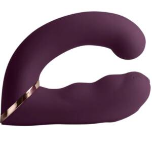 ROCKS-OFF - GEMINI DUAL VIBRATOR G-Punkt Klitorisstimulator Lila