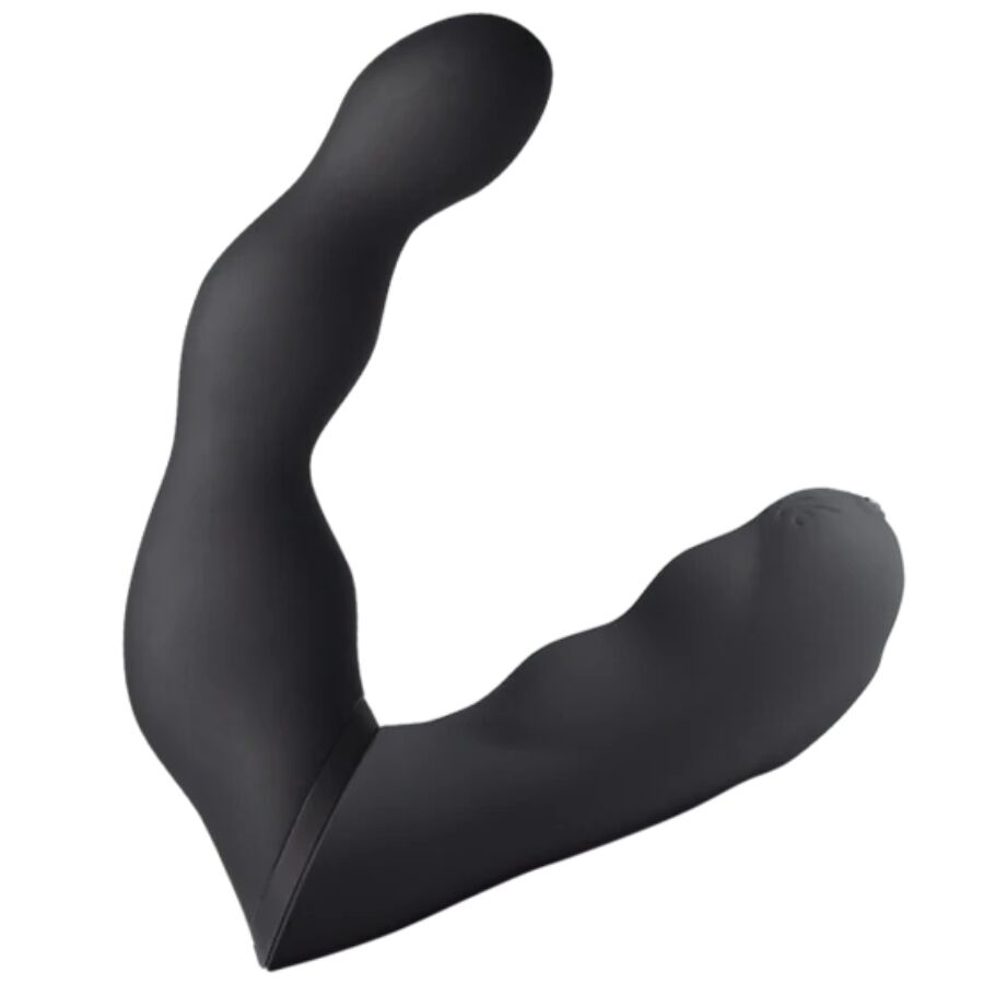 ROCKS-OFF - Schwarzer Prostata- und Analvibrator-Adapter