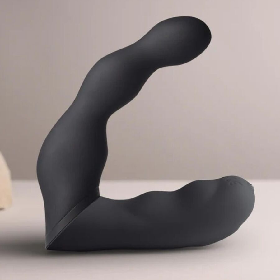 ROCKS-OFF - Schwarzer Prostata- und Analvibrator-Adapter