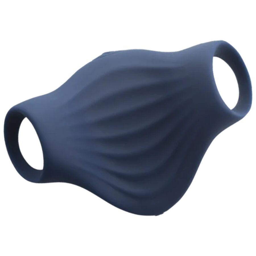 ROCKS-OFF - Palmblaue flexibler Vibrator-Masturbator
