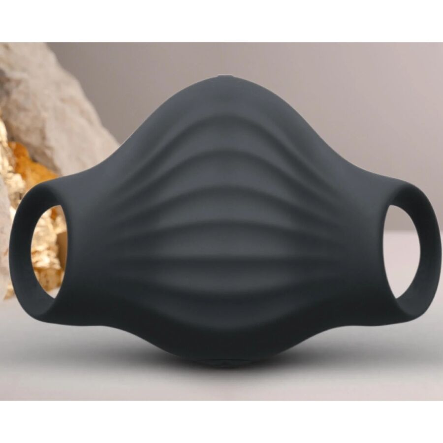 ROCKS-OFF - PALM Schwarzer flexibler Vibrator-Masturbator