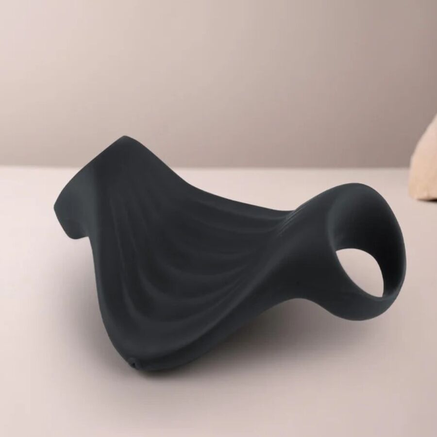 ROCKS-OFF - PALM Schwarzer flexibler Vibrator-Masturbator