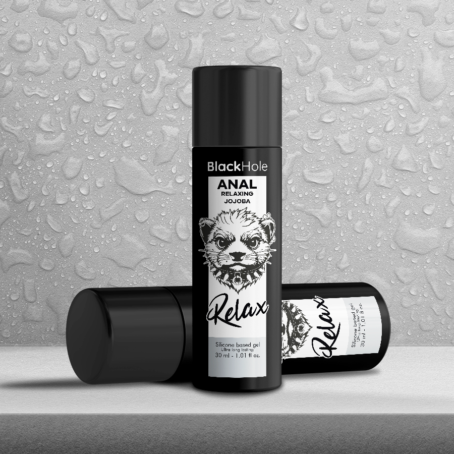BLACK HOLE - Anal entspannendes Jojoba Relax Silikonbasis 30 ml