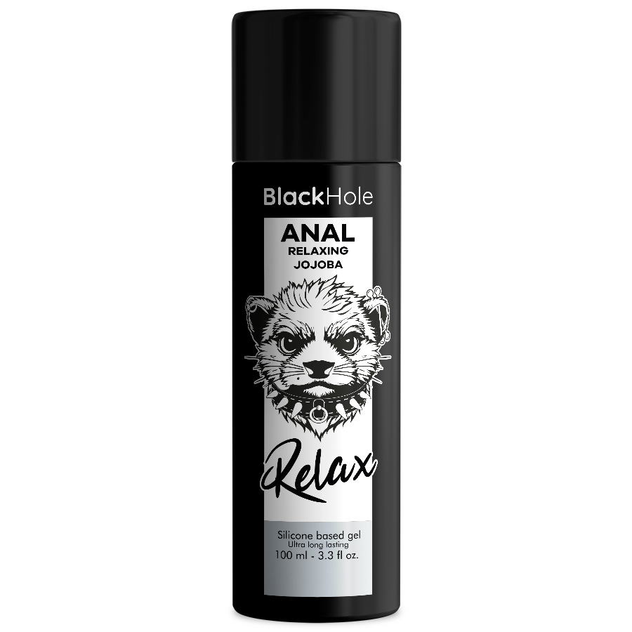 BLACK HOLE - Anal entspannendes Jojoba Relax Silikonbasis 100 ml