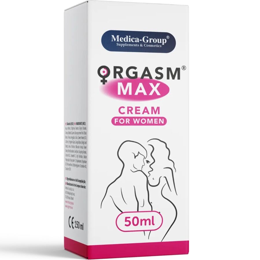 MEDICA GROUP - ORGASM MAX Intimcreme für Frauen 50 ml