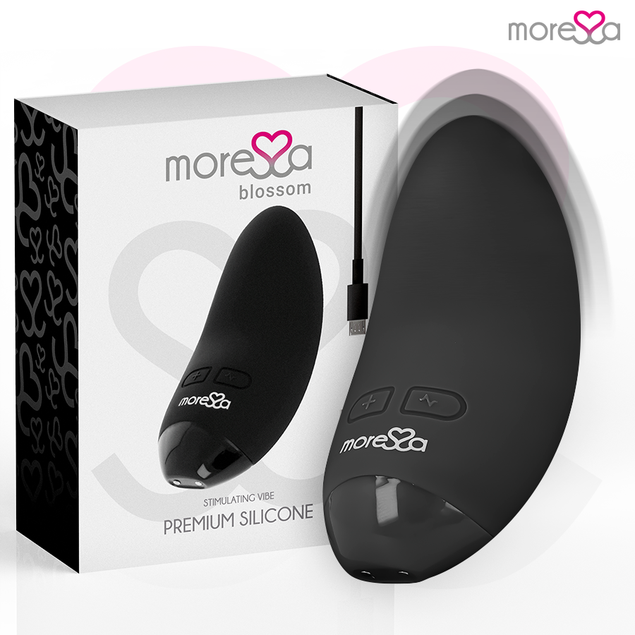 MORESSA - BLOSSOM Schwarzer Vibrator