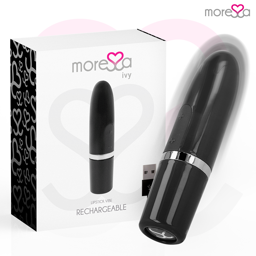 MORESSA - IVY VIBRATOR KLITORISSTIMULATOR REISE SCHWARZ