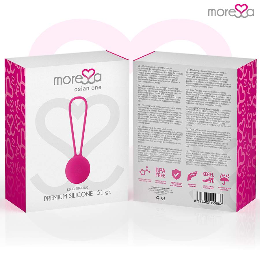 MORESSA - OSIAN ONE PREMIUM SILIKON Rosa