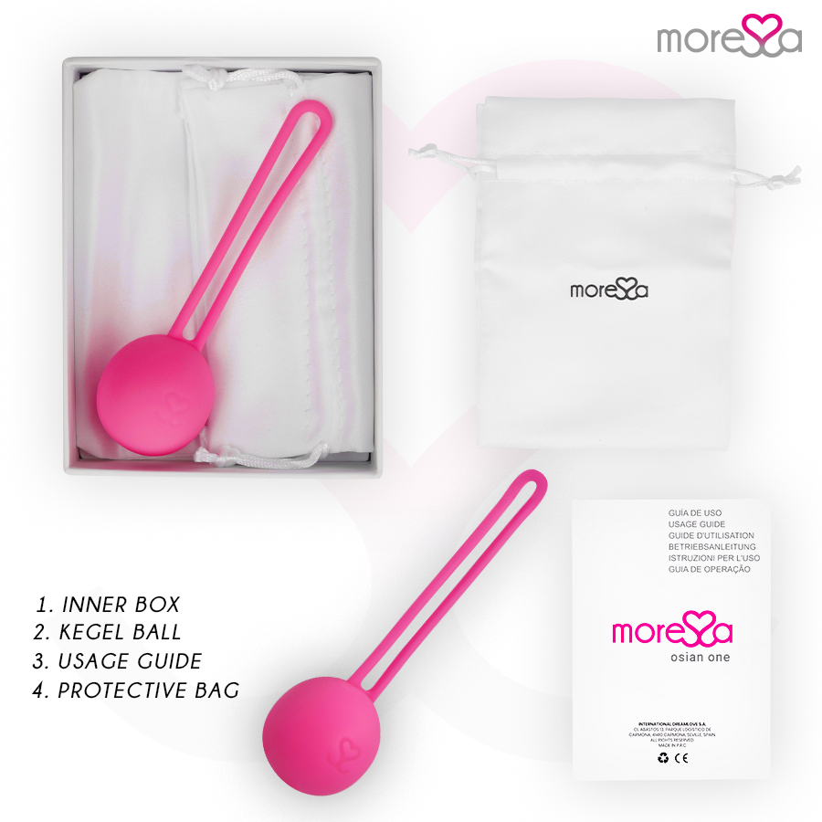 MORESSA - OSIAN ONE PREMIUM SILIKON Rosa