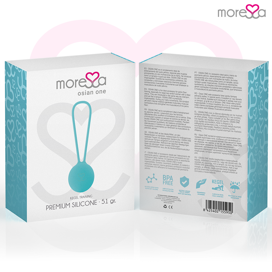 MORESSA - OSIAN ONE PREMIUM Türkis-Silikon