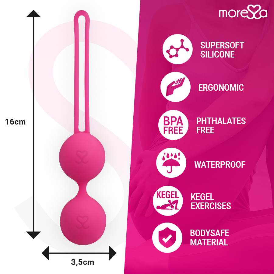 MORESSA - OSIAN TWO PREMIUM SILIKON Rosa