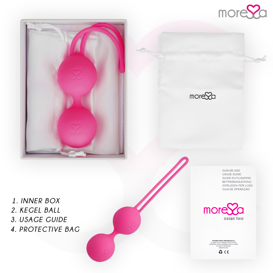 MORESSA - OSIAN TWO PREMIUM SILIKON Rosa