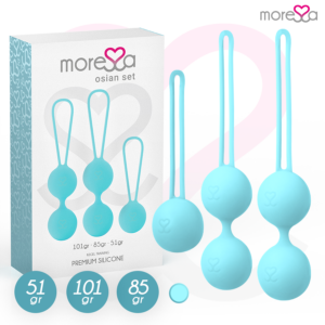 MORESSA - OSIAN SET PREMIUM Türkis Silikon