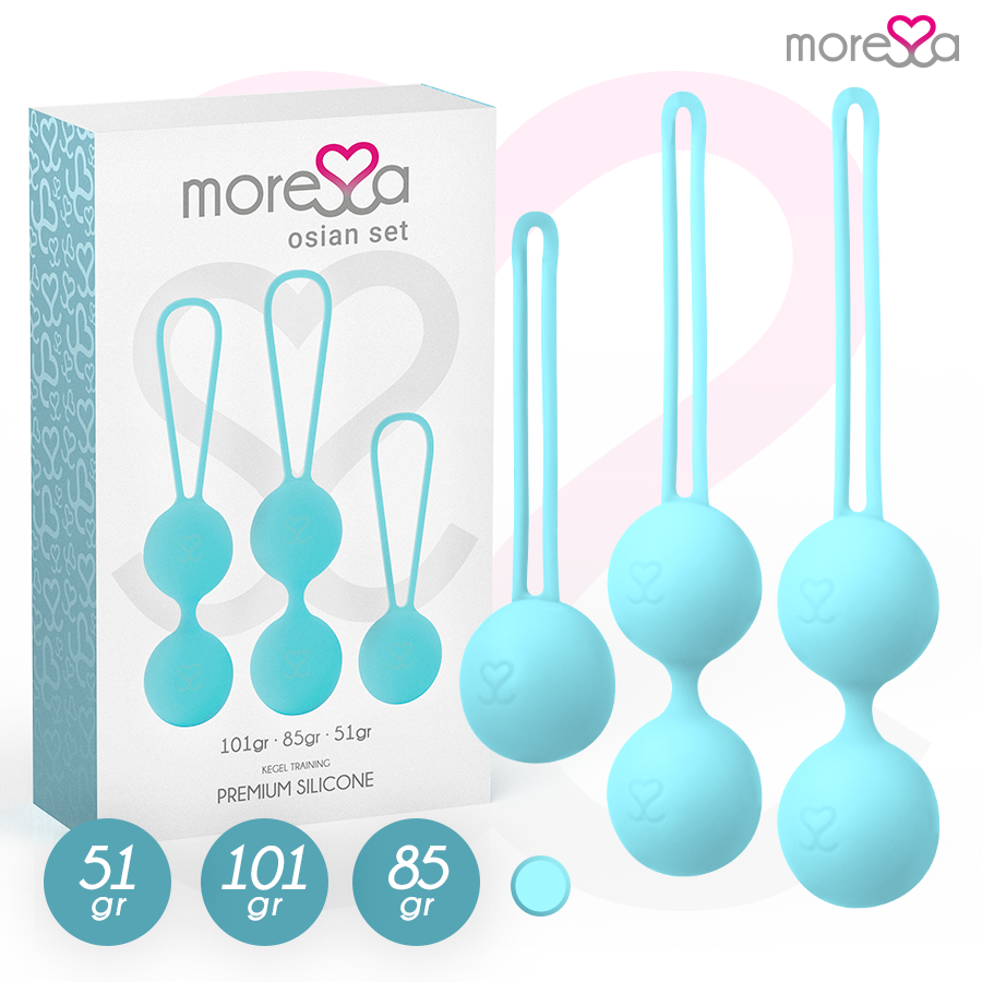 MORESSA - OSIAN SET PREMIUM Türkis Silikon