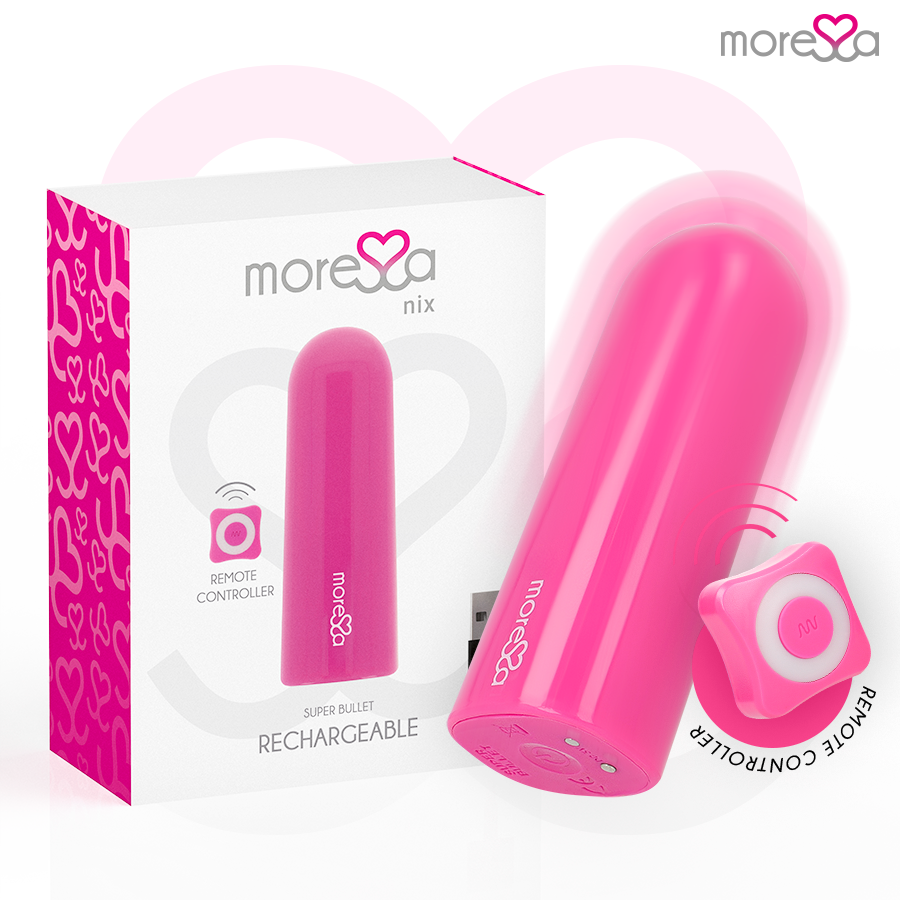 MORESSA - NIX VIBRATOR mit Fernbedienung Rosa