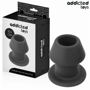 ADDICTED TOYS - EXTREM HOHLER ANALPLUG GRÖSSE L 10,4 CM