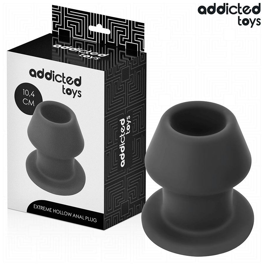 ADDICTED TOYS - EXTREM HOHLER ANALPLUG GRÖSSE L 10,4 CM