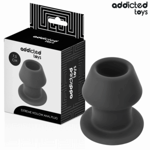 ADDICTED TOYS - EXTREM HOHLER ANALPLUG GRÖSSE S 7,5 CM