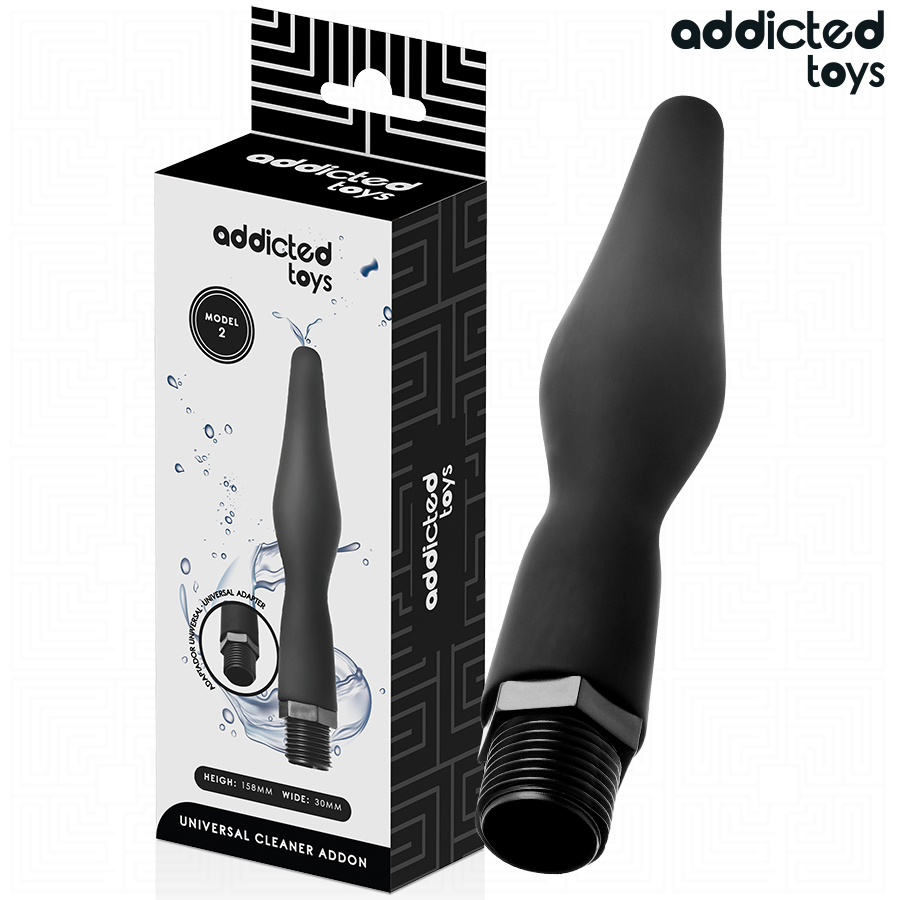 ADDICTED TOYS - Analreiniger mit Universaladapter Modell 2