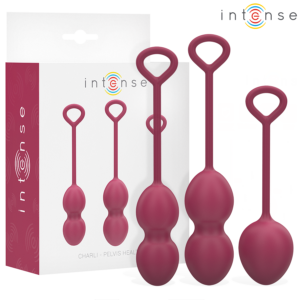 INTENSE - CHARLI BECKENBODENBALL-SET BURGUND