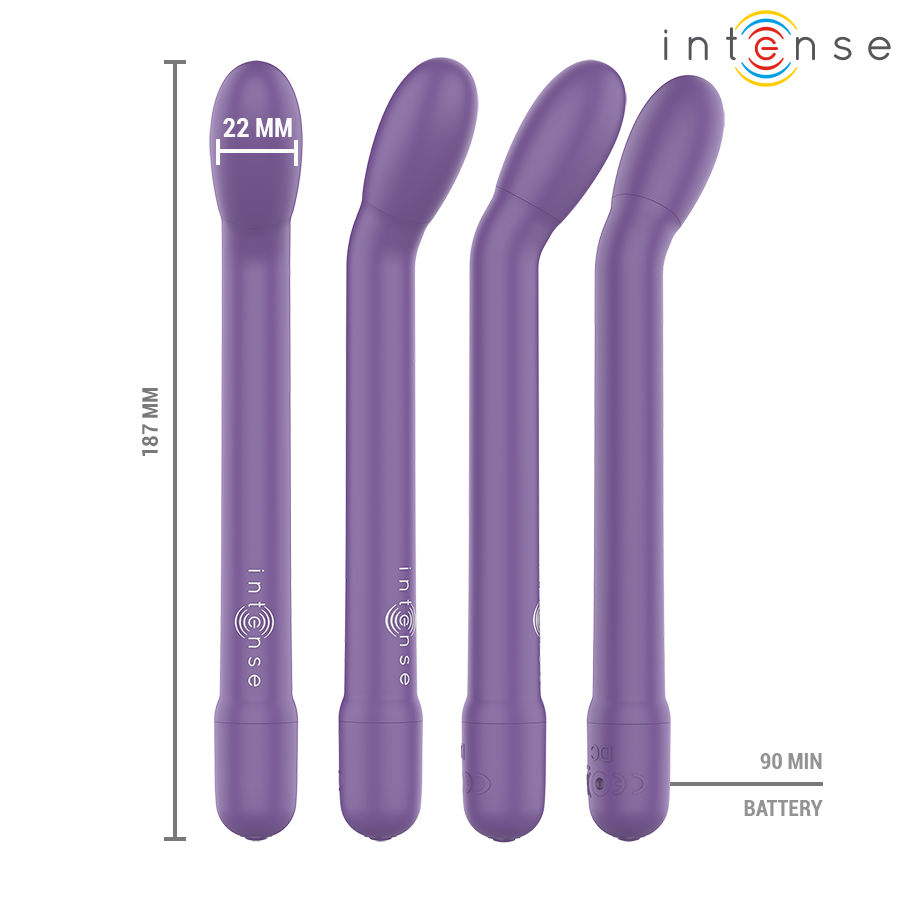 INTENSE - KARLIE Wiederaufladbarer G-Punkt-Stimulator Lila