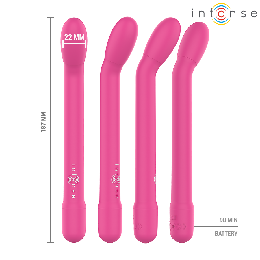 INTENSE - KARLIE Wiederaufladbarer G-Punkt-Stimulator Rosa