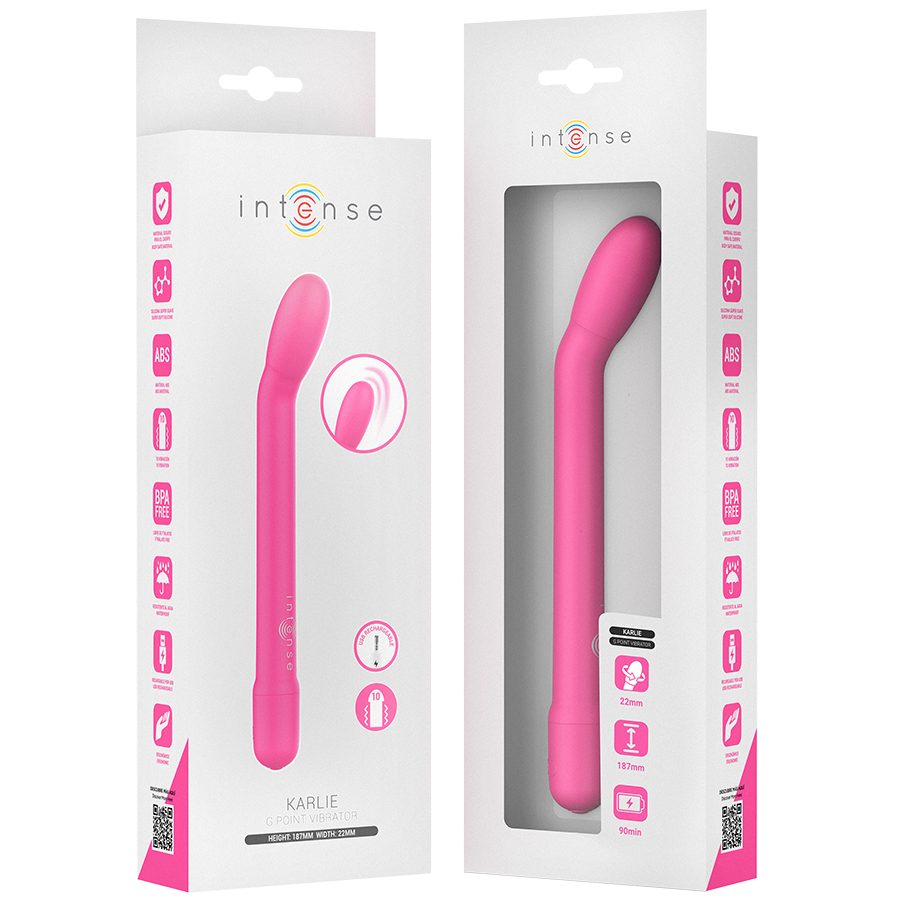 INTENSE - KARLIE Wiederaufladbarer G-Punkt-Stimulator Rosa