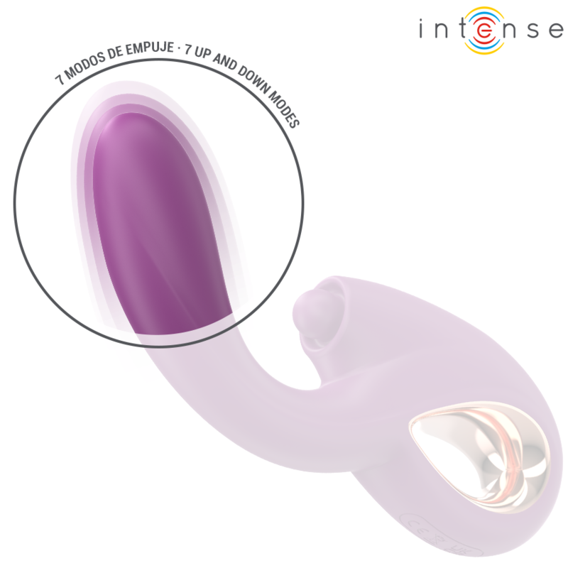 INTENSE - LALI Multifunktions-G-Punkt-Vibrator Tapping & Stoß & Vibration Lila
