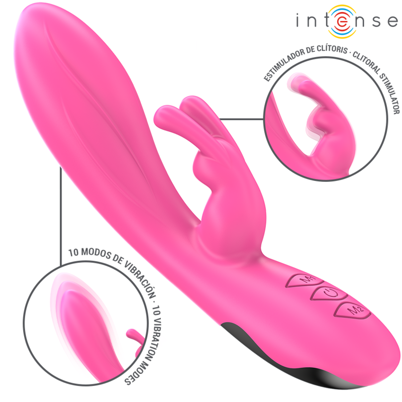 INTENSE - RANDALL RABBIT VIBRATOR 10 VIBRATIONEN Rosa