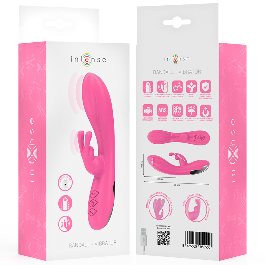INTENSE - RANDALL RABBIT VIBRATOR 10 VIBRATIONEN Rosa