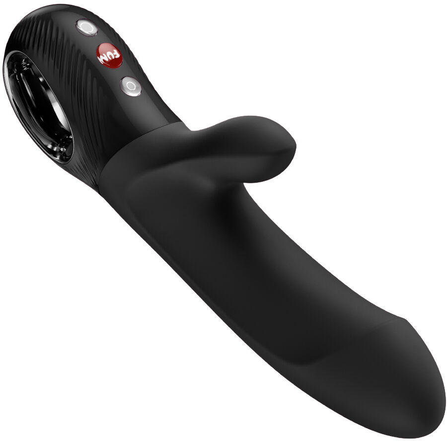 FUN FACTORY - BI STRONIC EMBRACE Stoßender Rabbit Pulsator Schwarz
