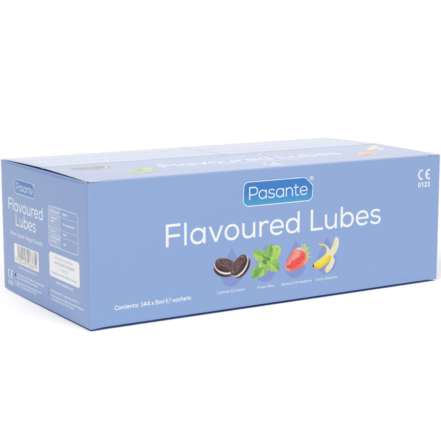PASANTE - Geschmacksgleitmittel Box 144 Einheiten 5 ml