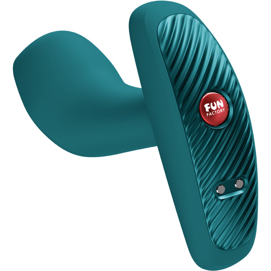 FUN FACTORY - BOOTIE VIBE Analplug Vibrator Flasche Grün