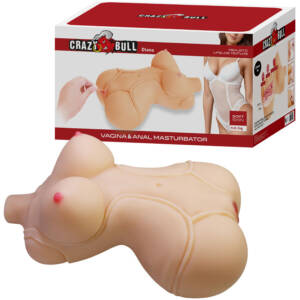 CRAZY BULL - DIANA realistischer weiblicher Torso mit Vagina und Anal 5 kg