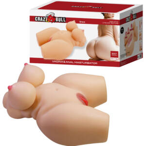 CRAZY BULL - GRACE realistischer weiblicher Torso mit Vagina und Anal 7,5 kg