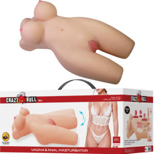 CRAZY BULL - MIA realistischer weiblicher Torso mit Vagina und Anal 8,5 kg