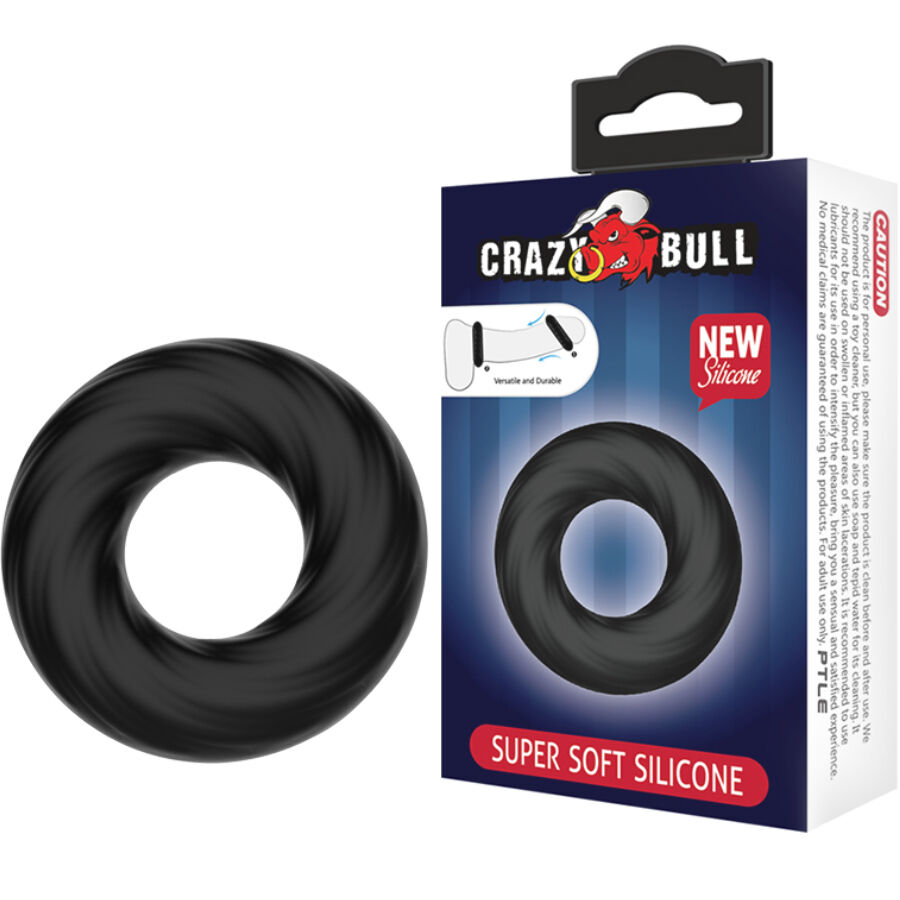 CRAZY BULL - SPIRAL-Silikonring