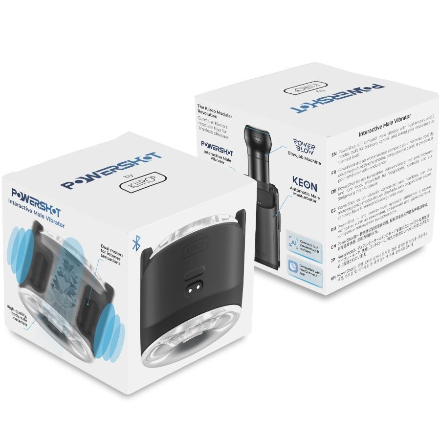 KIIROO - POWERSHOT Männlicher Taschenvibrator