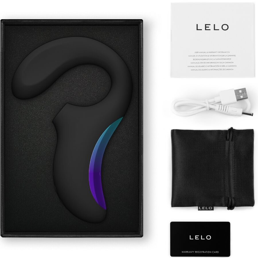 LELO - ENIGMA WAVE Dreifach-Stimulator Schwarz